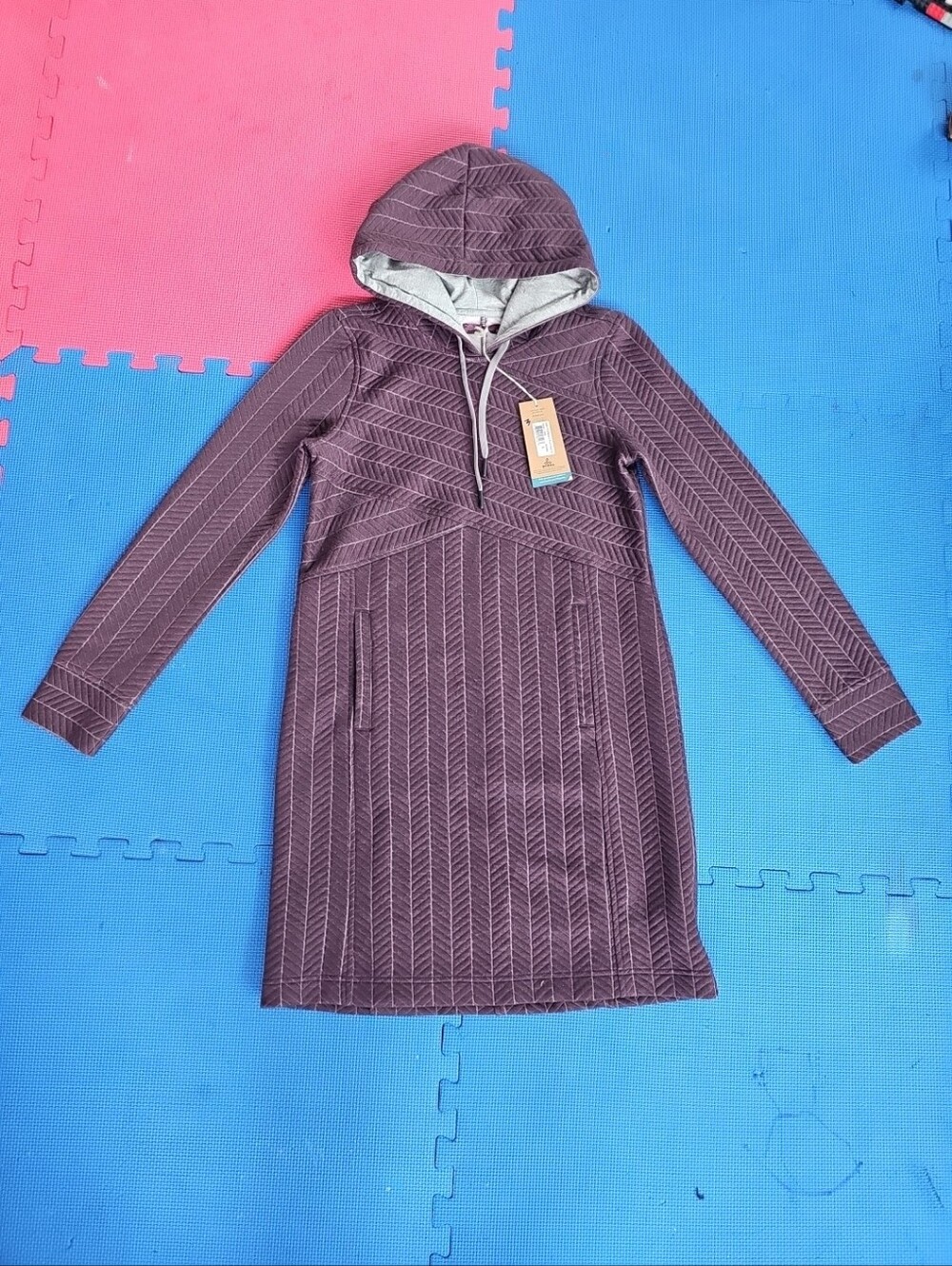 Nwt PrAna Hoodie Heather Hazel Dress Size S